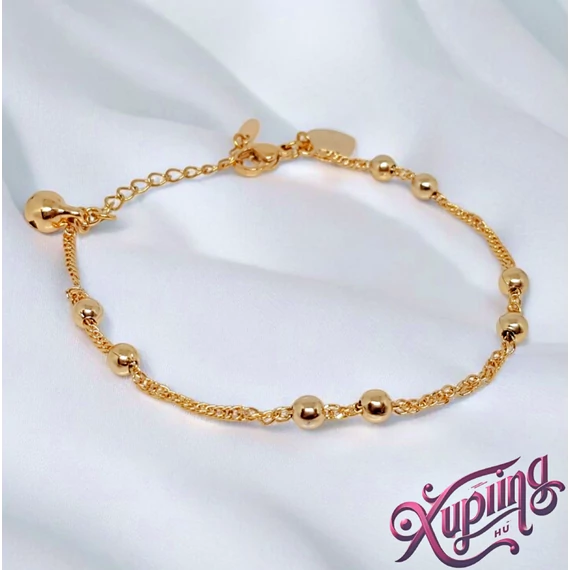 Giova 18K XP kislány bokalánc 17+3cm