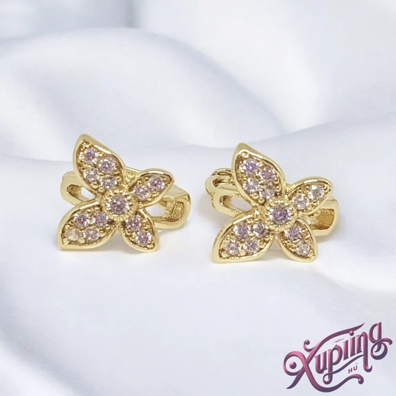 Estilla 14K XP pillangó fülbevaló