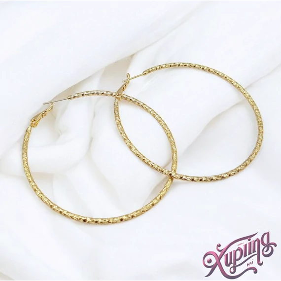Adira 14K XP karika fülbevaló 6cm