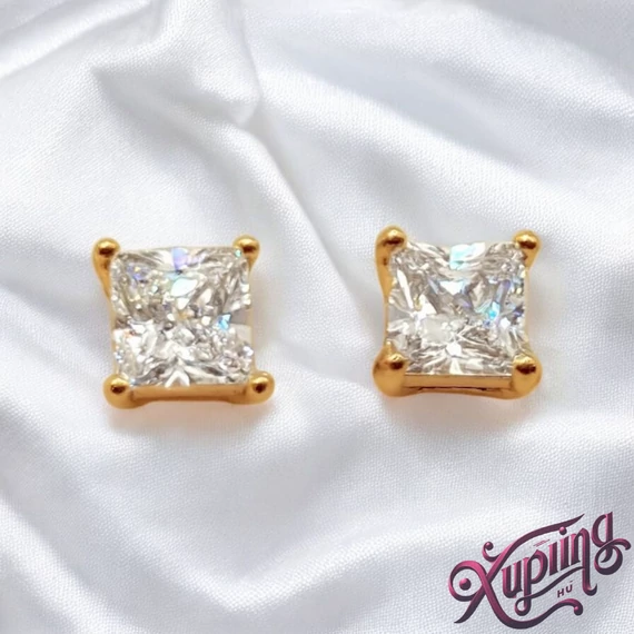 Shaila 18K XP fülbevaló 5mm