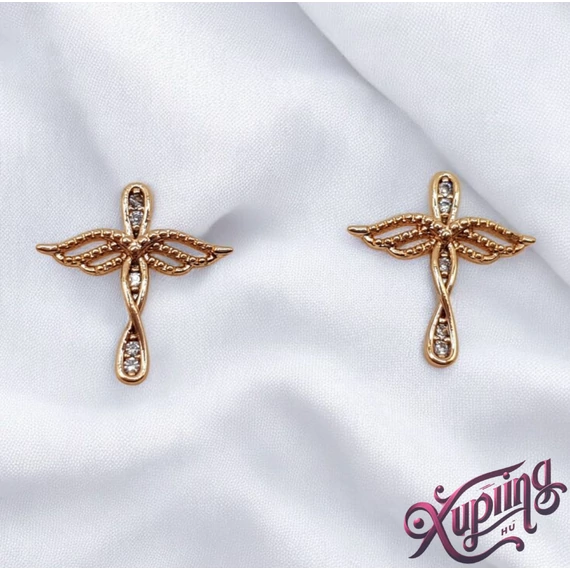 Angel 18K XP angyal fülbevaló