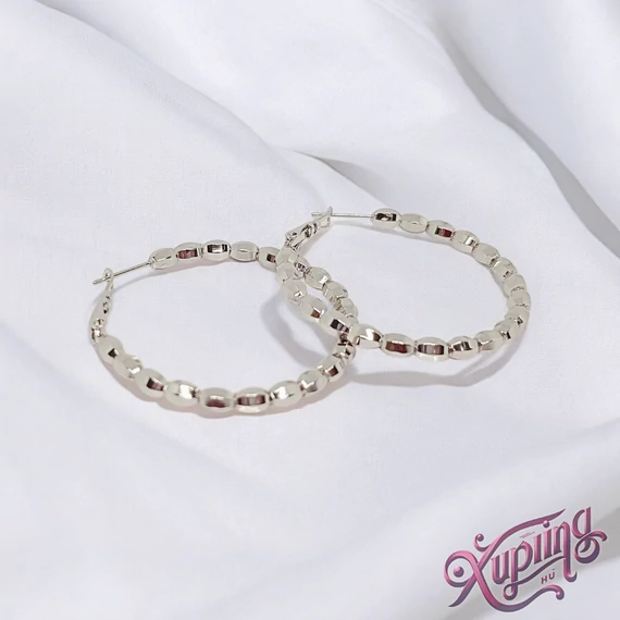 Forli XP White karika fülbevaló 4cm