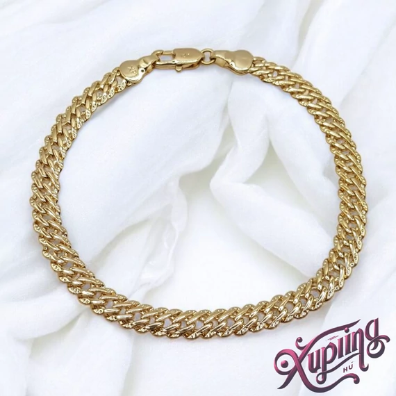 Halszálkás 14K XP karkötő 19cm
