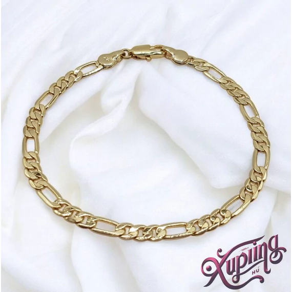 Figaro 14K XP karkötő 19cm