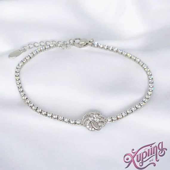 Lumi White XP köves karkötő 17+3cm 