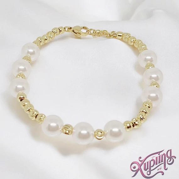Linea 14K XP gyöngyös karkötő
