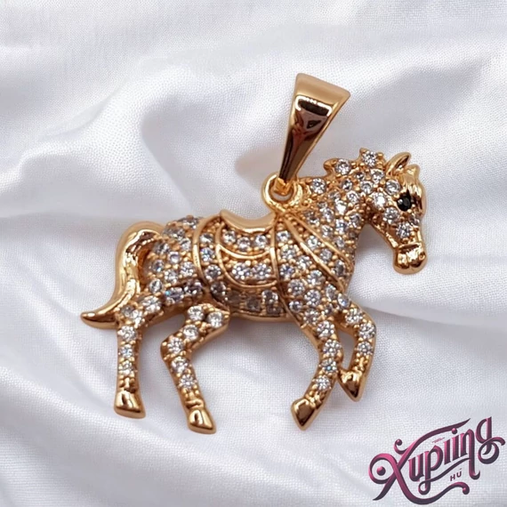 Horse 18K XP lovas medál