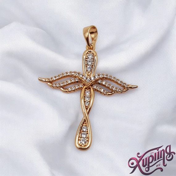 Angel 18K XP angyal medál 