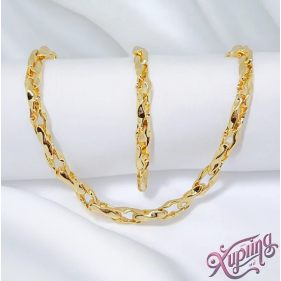 Glenda 14K XP ékszerszett - nyaklánc + karkötő 45cm/19cm