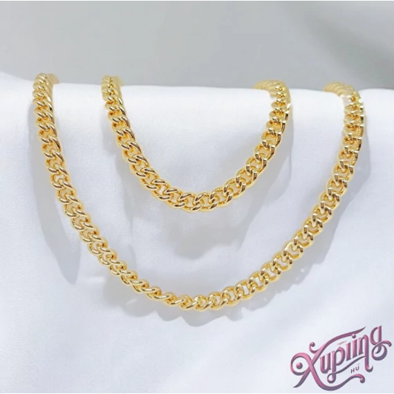 Raquel 14K XP ékszerszett - nyaklánc + karkötő 50cm/20cm