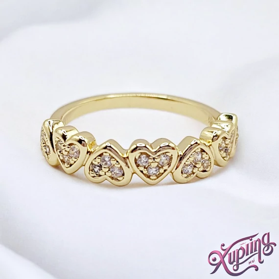 Amorelle 14K XP gyűrű 7-es