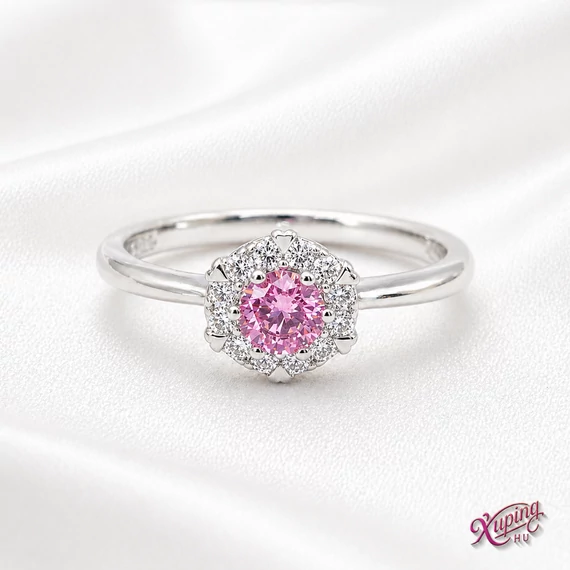 Dalmor XP White gyűrű 59-es pink