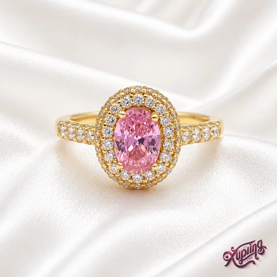 Darian 14K XP köves gyűrű 8-as pink