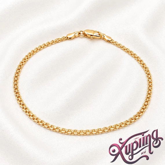 Cendro 18K XP antiallergén karkötő 18cm