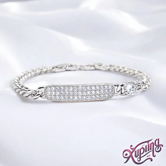 Melisya White XP antiallergén karkötő 17/19cm