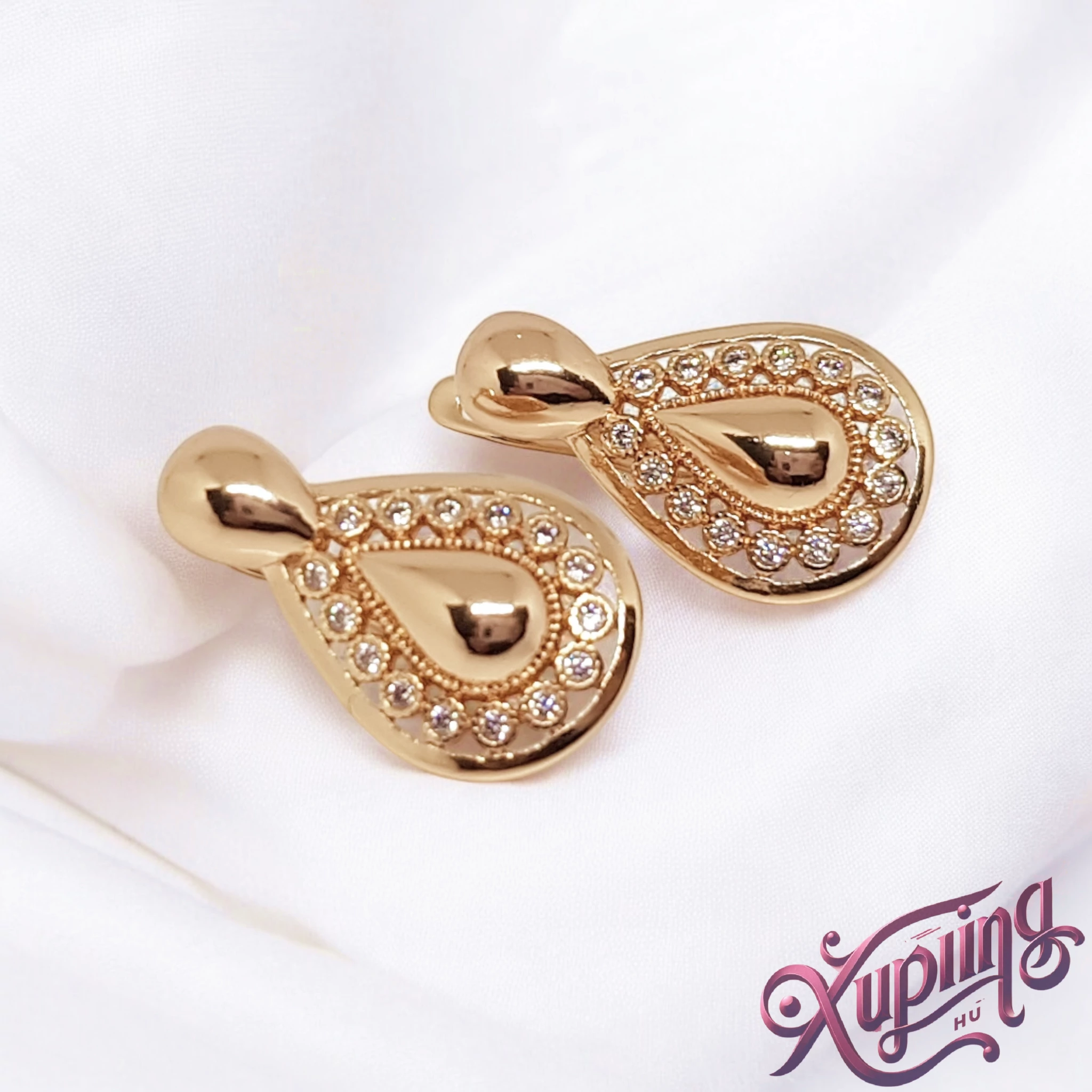 Raisa 18K XP fülbevaló