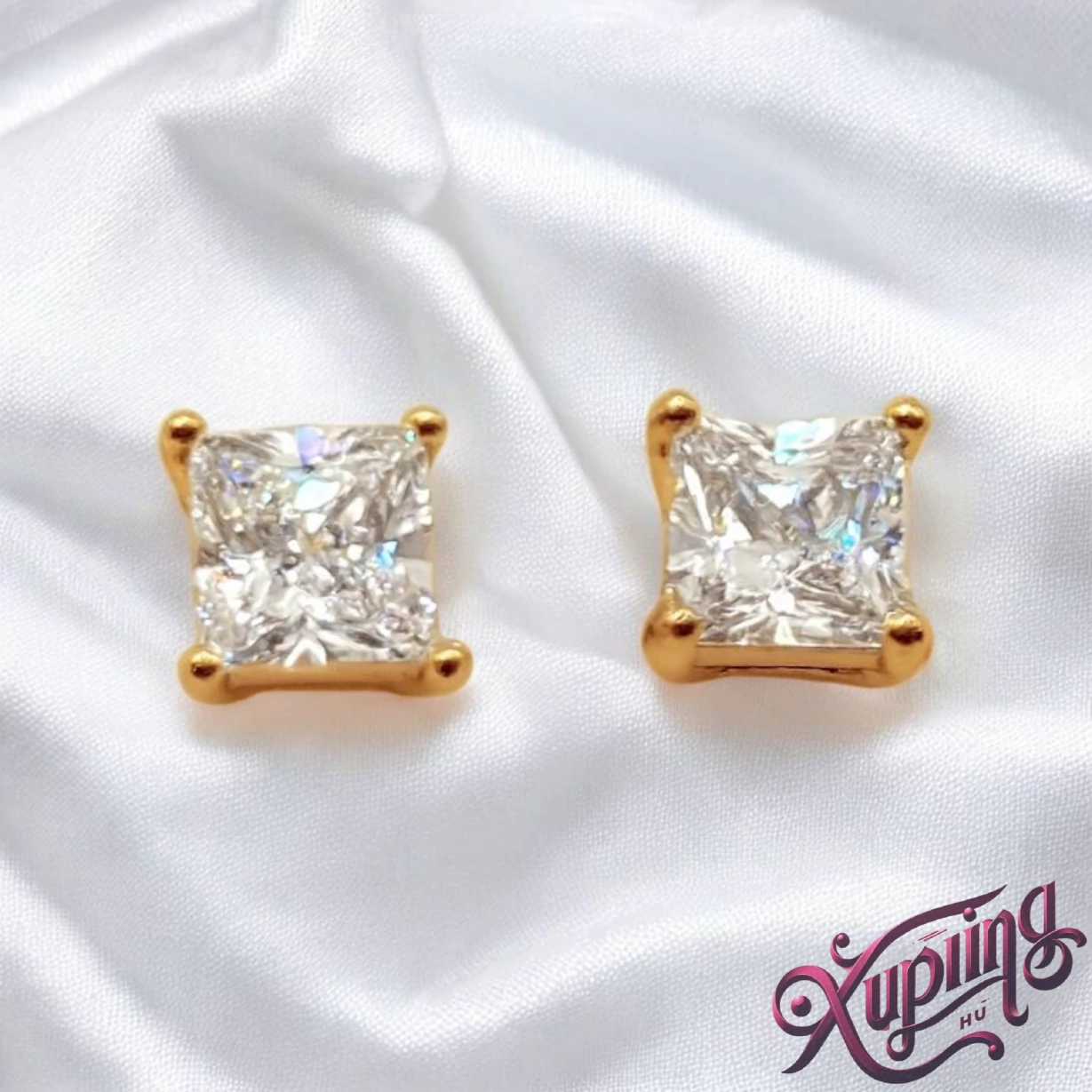 Shaila 18K XP fülbevaló 5mm