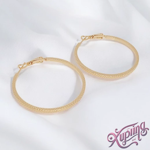 Leane 18K XP karika fülbevaló