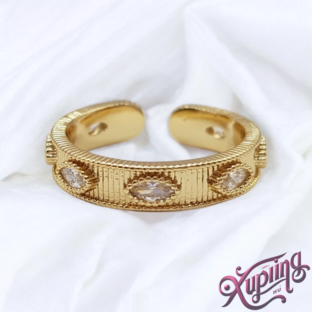 Anelie 14K XP gyűrű nyitott - kisebb méret