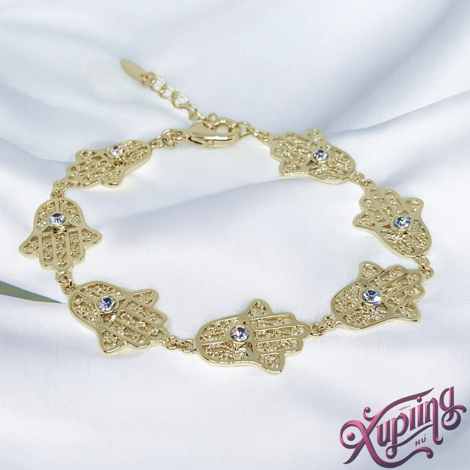 Fatima 14K XP karkötő 22cm