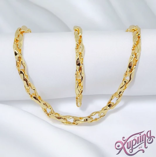 Glenda 14K XP ékszerszett - nyaklánc + karkötő 45cm/19cm