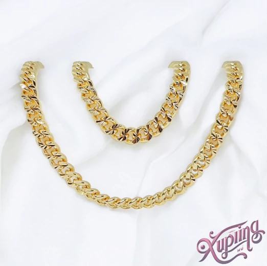 Lorena 14K XP ékszerszett - nyaklánc + karkötő 45cm/20cm